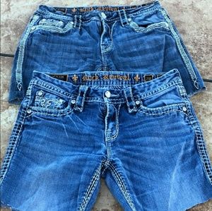 Rock Revival Cutoff Shorts